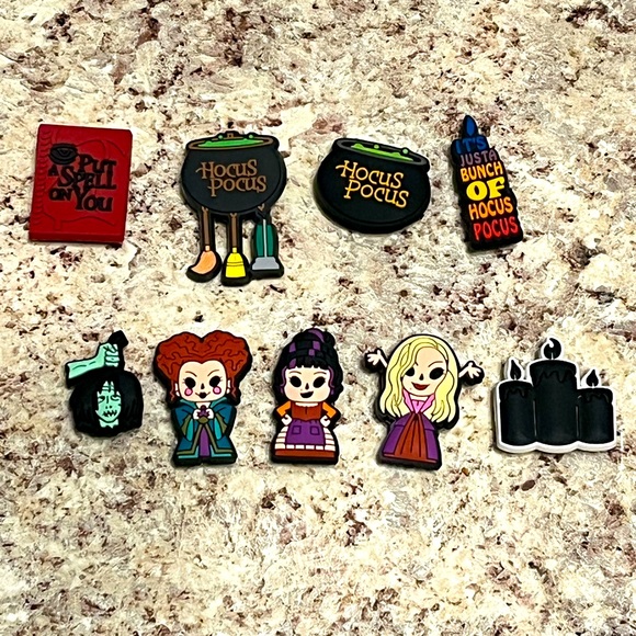 CROCS Accessories Disney Hocus Pocus Crocs Charms Jibbitz Sanderson